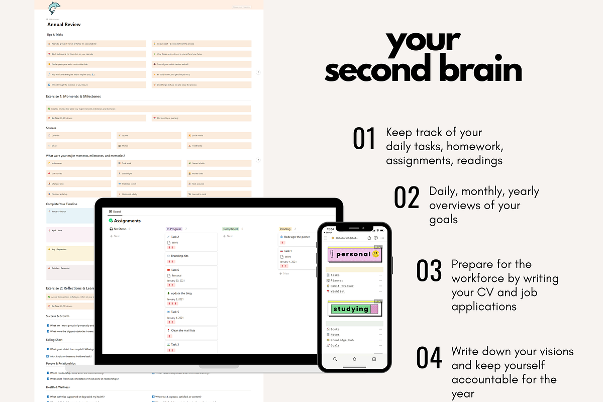 Notion Template for Students