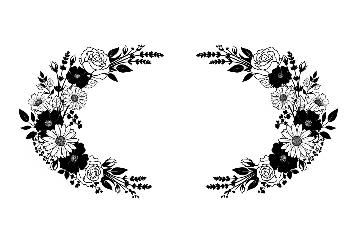Decorative Nature Frame Silhouette, a Graphic by BIPLOB EXPERT (Photo 11 of 13)