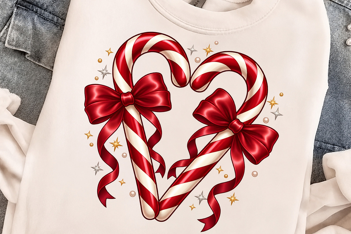 Holiday Christmas Candy Cane PNG, an Object Graphic by Zahyl Studio (Photo 4 of 7)