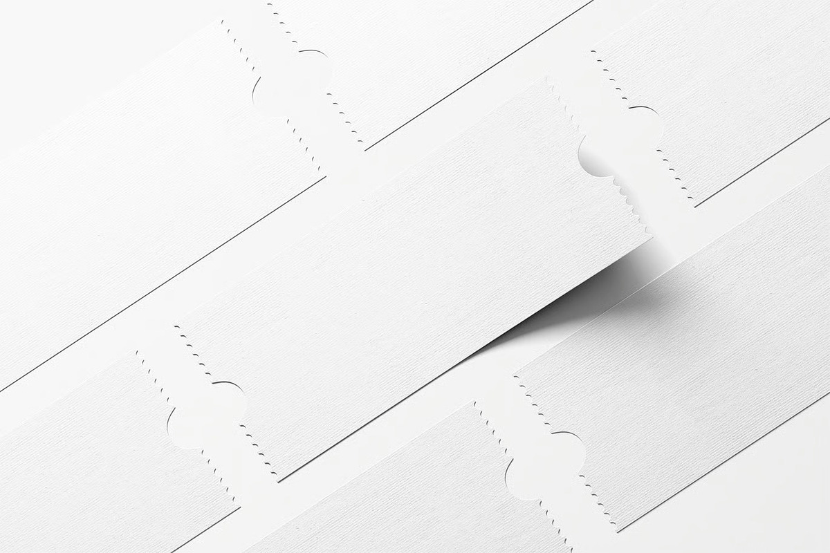 Ticket Mockup, an Advertising Mockup by zpackcreative (Photo 4 of 6)