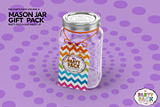 Mason Jar Gift Packaging Mockup, a Packaging Mockup by INCDesign (Thumbnail 3 of 8)