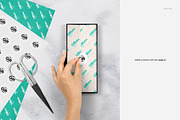 GiftBox Wrapping Tissue Paper Mockup, a Pens & Pencil Mockup by creatsy5 (Thumbnail 7 of 18)