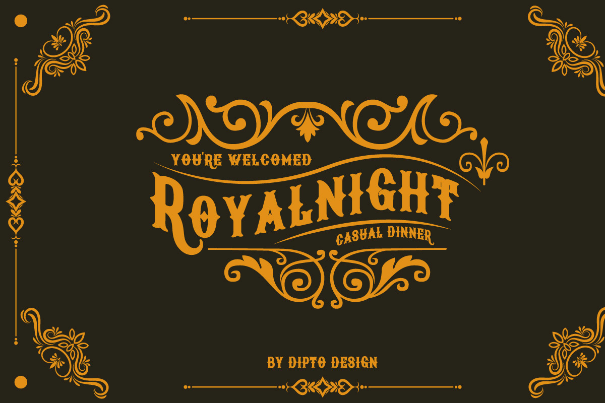 Heritage V2, a Serif Font by Dipto design (Photo 4 of 5)