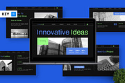 Innovative Ideas - Business Key, a Presentation Template by Deepslide Studio (Thumbnail 1 of 6)
