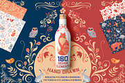 160 Hand Drawn Vector Elements, an Animal Illustration by Irina Skaska (Thumbnail 1 of 13)