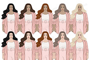Business Women Clipart, a Person Illustration by GlamArtZhanna (Thumbnail 4 of 7)