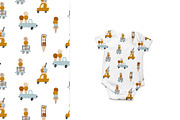 Ice cream van, a Pattern Graphic by Olena Kuznietsova (Thumbnail 3 of 12)