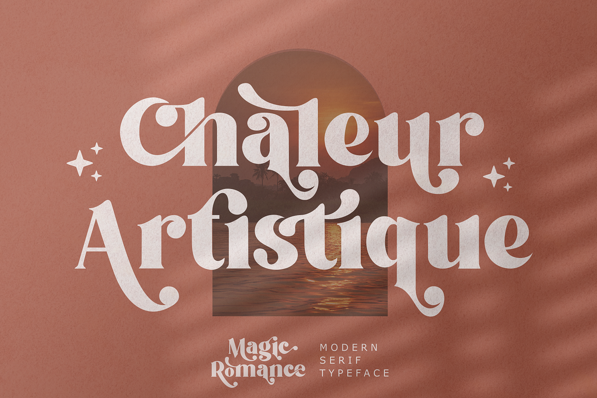 Magic Romance - Modern Serif Font, a Serif Font by zeenesia (Photo 4 of 15)