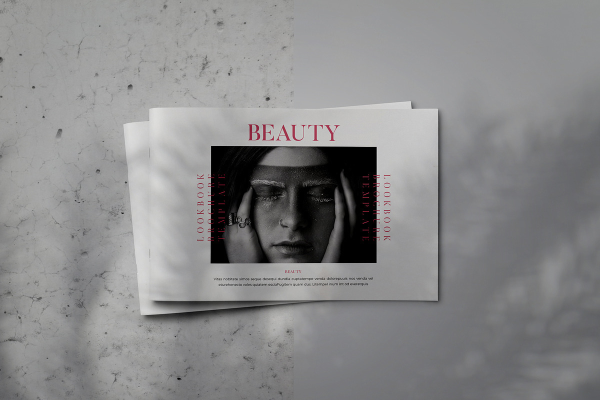BEAUTY Lookbook Brochure Template, a Brochure Template by Indotitas (Photo 1 of 9)