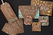 Christmas lettering collection., an Illustration by Asya Mix (Thumbnail 3 of 13)