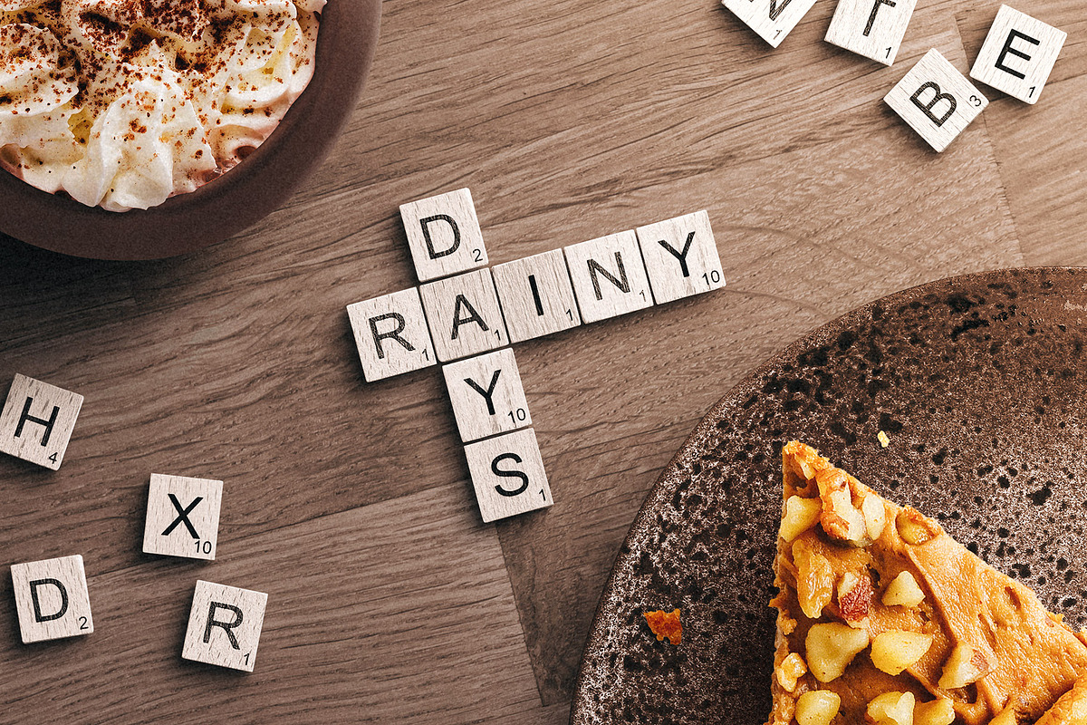 Wooden Tiles Font preview 4