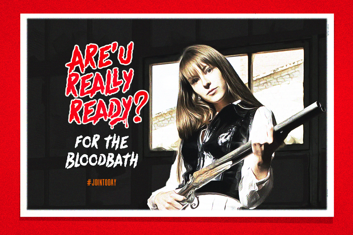 Bloody Scary Font preview 5