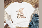 Cute Goat Clipart Baby Goat Png, an Illustration by Sublimation Artist (Thumbnail 4 of 6)