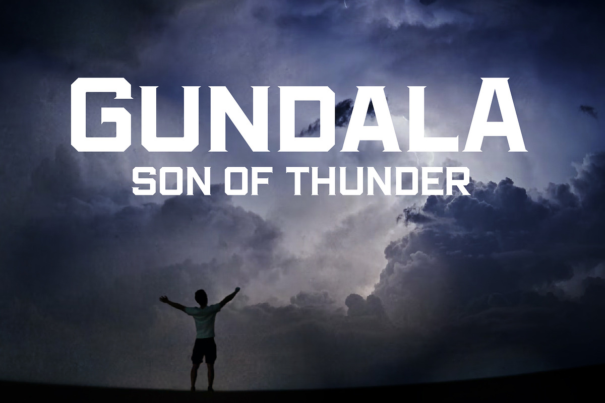 Thunder Squad DIsplay Typeface Font, a Sans Serif Font by Storytype Studio (Photo 4 of 15)