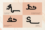 Saifullah - Arabian Typeface, a Handwritten Font by Dhabee (Thumbnail 10 of 15)