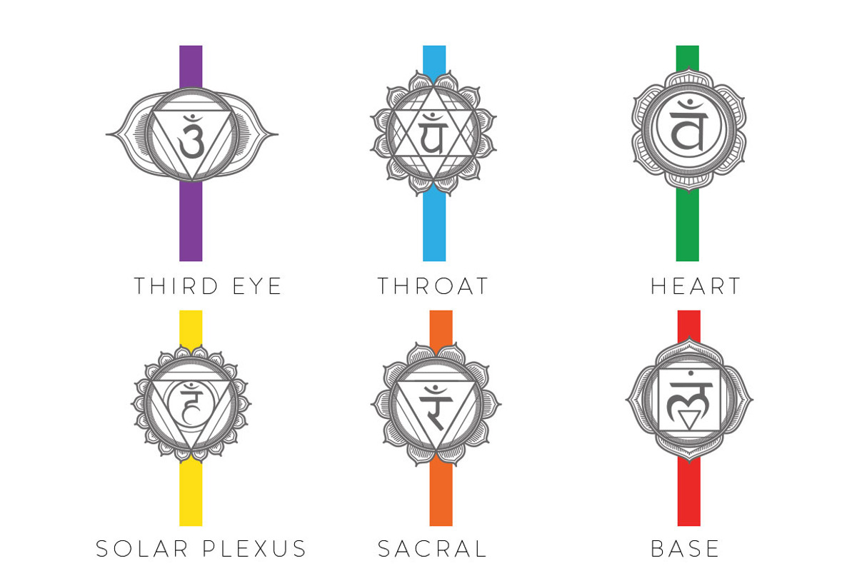 Chakra Set, an Illustration by BlackBird Foundry (Photo 3 of 3)