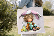 Whimsical Summer Beach Kids Clipart, an Illustration by Canvas Craft (Thumbnail 6 of 7)