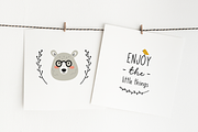 Friendly bear | Font duo, a Script Font by AngelinaKovel (Thumbnail 12 of 15)