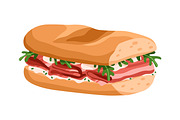 Sandwiches, toasts and burgers set, a Food Illustration by Good Studio (Thumbnail 20 of 21)