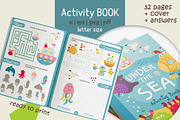 Under the Sea Activity Book for Kids, an Education Illustration by Nursery Art (Thumbnail 4 of 8)