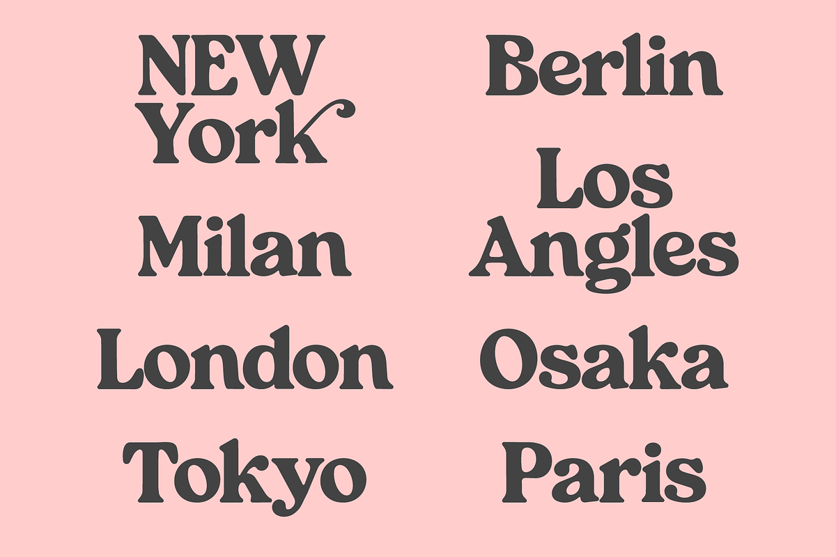 Berlin Avenue | Retro Serif Font, a Serif Font by Koplexs Studio (Photo 5 of 10)