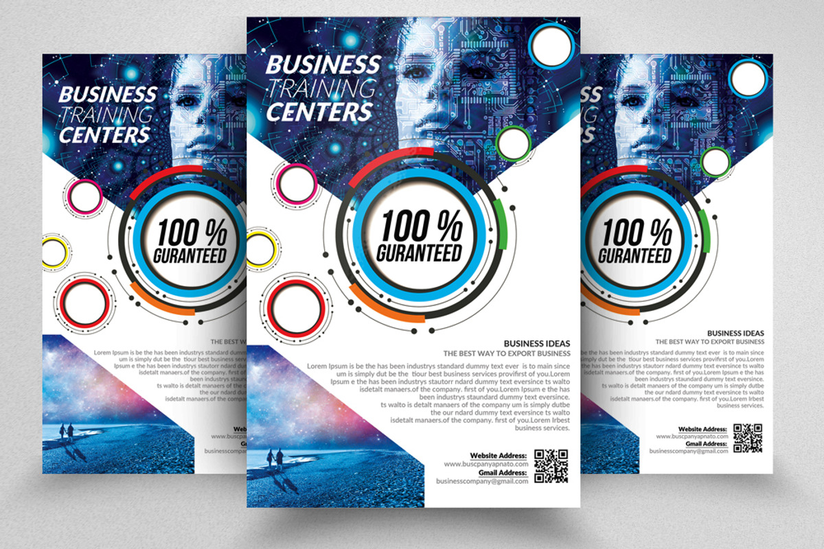 100 Business Flyers Mega Bundle, a Flyer Template by Design Up (Photo 49 of 100)
