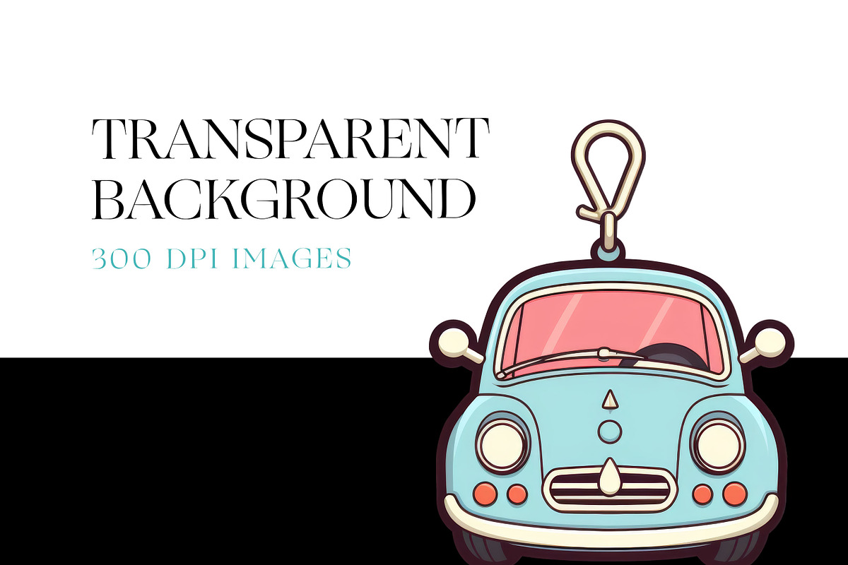 Cute Car Clipart, Yellow Car, Kawaii, a Transportation Illustration by BrushstrokeArtGB (Photo 6 of 9)