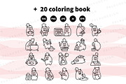 Capybara Cook Clipart, an Animal Illustration by Palau (Thumbnail 9 of 10)