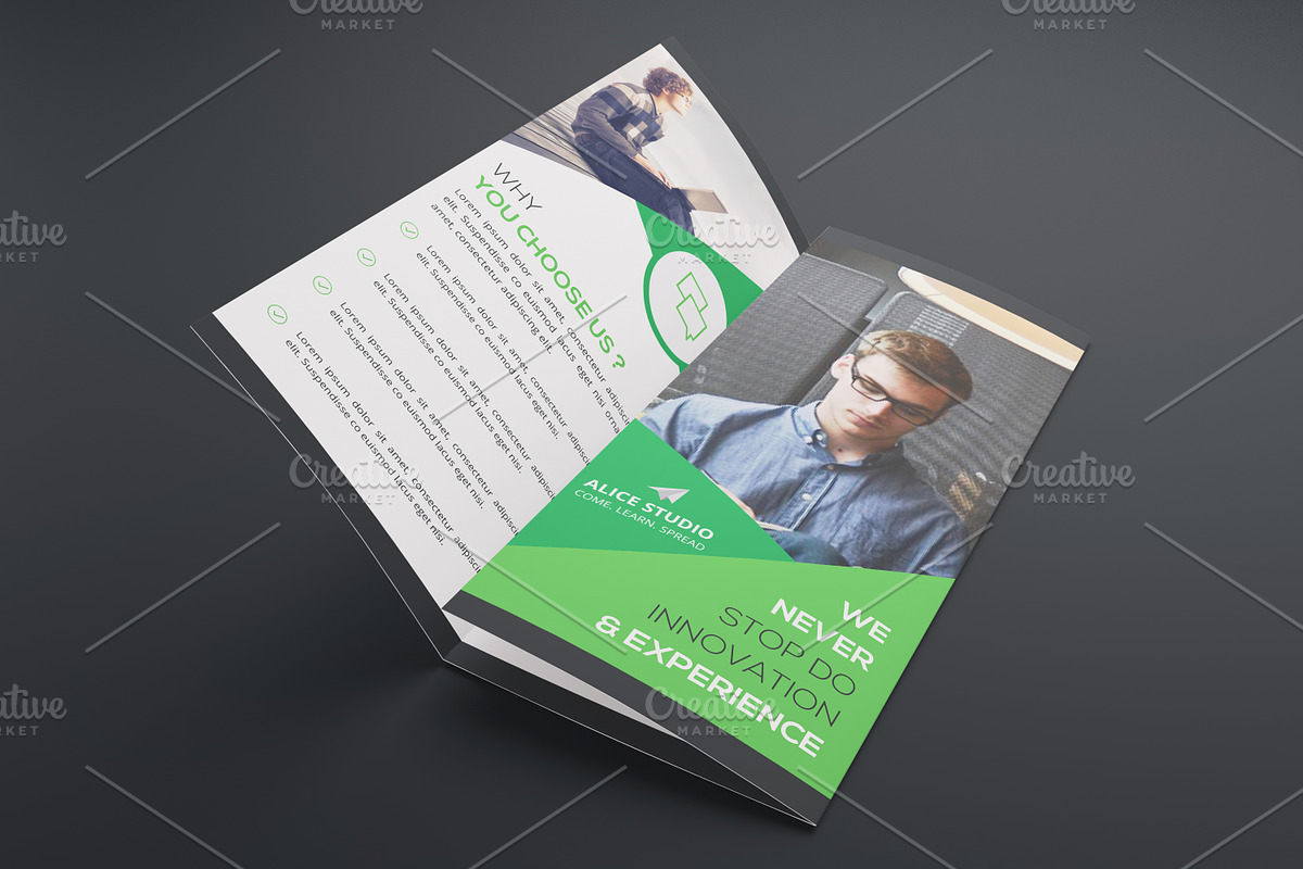 Trifold Brochure Template, a Brochure Template by Alice_s (Photo 7 of 9)