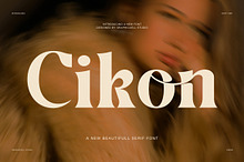 Cikon Luxury Fashion Serif Font