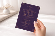 Wedding Invitation Canva Template, an Invitation Template by Vasya Kobelev (Thumbnail 5 of 7)