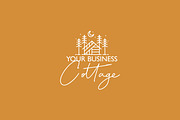 Nature Wood Cottage Logo Business, a Branding & Logo Template by Signatoro (Thumbnail 2 of 4)