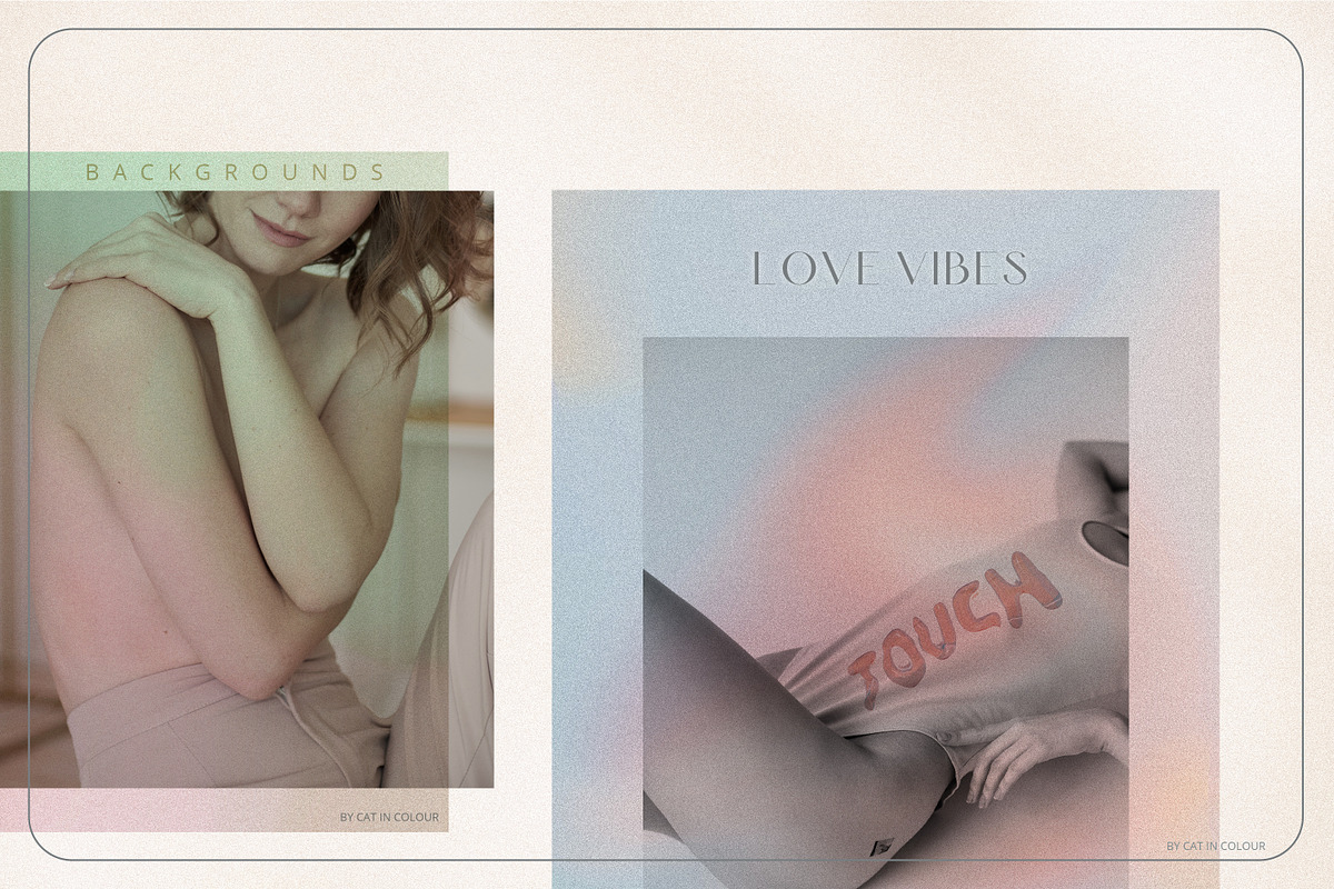 Love Vibes Gradients 3D Shapes, an Object Graphic by Cat In Colour (Photo 3 of 18)