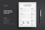 Resume/CV, a Resume Template by Diverter (Thumbnail 1 of 5)