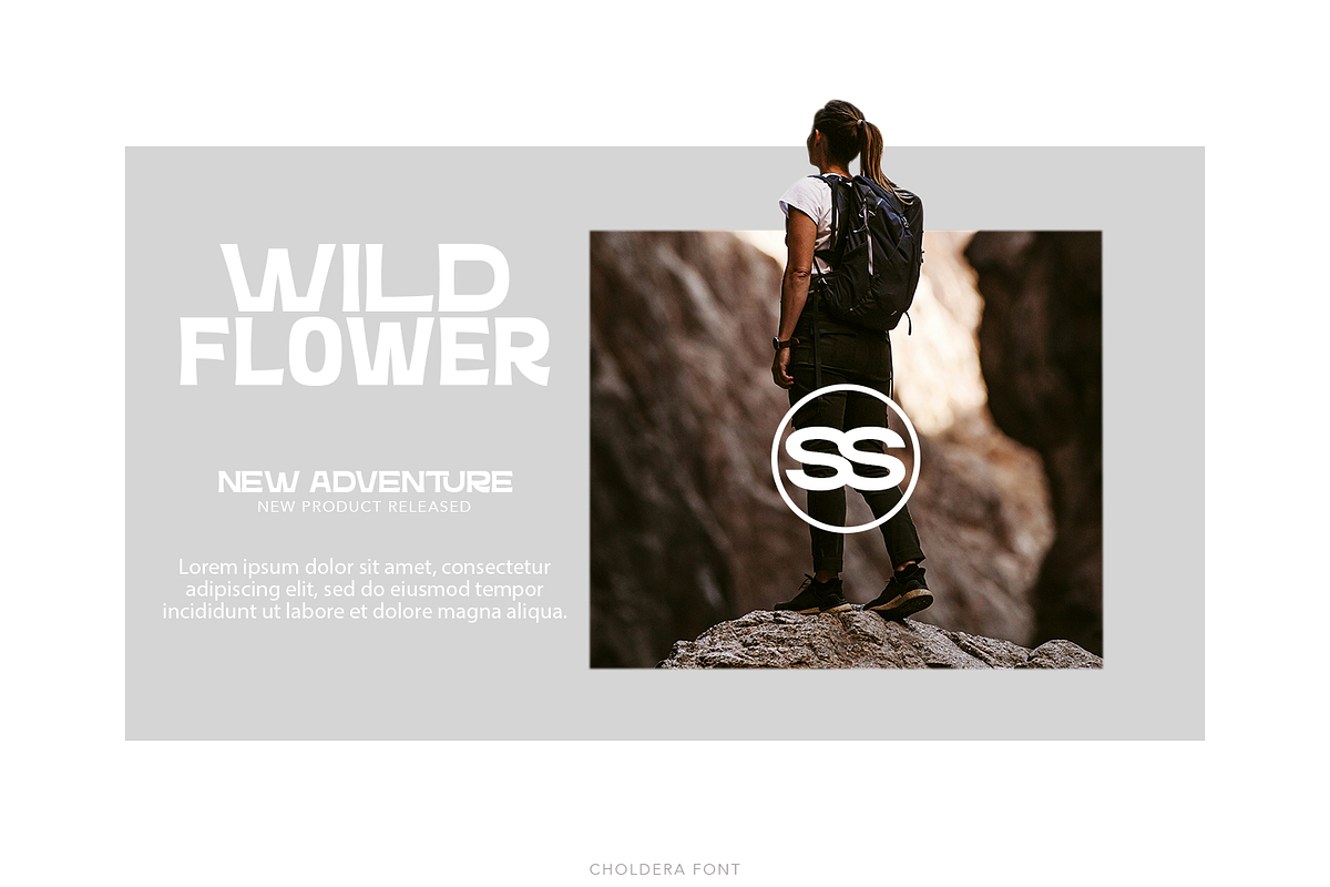 Choldera Font, a Sans Serif Font by madeDeduk (Photo 6 of 10)