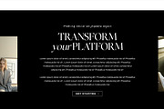 Social Media Agency Website Template, a Wix Template by JOA CREATIVE LAB (Thumbnail 3 of 11)