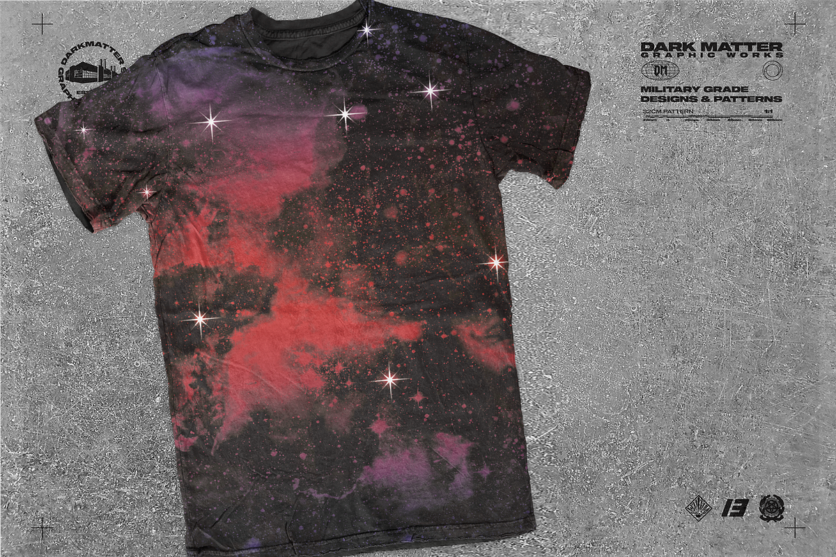 6x Space seamless pattern bundle, a Pattern Graphic by darkmatter_graphicworks (Photo 9 of 18)