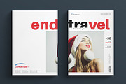 Winter Travel Magazine Template, a Magazine Template by E-Type (Thumbnail 8 of 8)