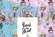 Back to School Teacher Patterns, a Pattern Graphic by KaramfilaS (Thumbnail 9 of 10)