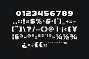 Komata – Bold Geometric Display Font, a Sans Serif Font by Artiveko (Thumbnail 6 of 8)