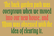 Talu, a Font by Simon Walker (Thumbnail 5 of 11)