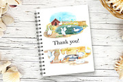 Duck village, an Animal Illustration by JennyColorArt (Thumbnail 6 of 6)