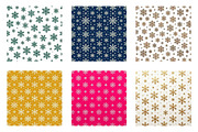 Christmas Snowflake Digital Paper, a Pattern Graphic by fashionaddict (Thumbnail 6 of 6)