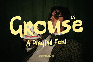 CS Grouse – Playful Font, a Sans Serif Font by Craft Supply Co.