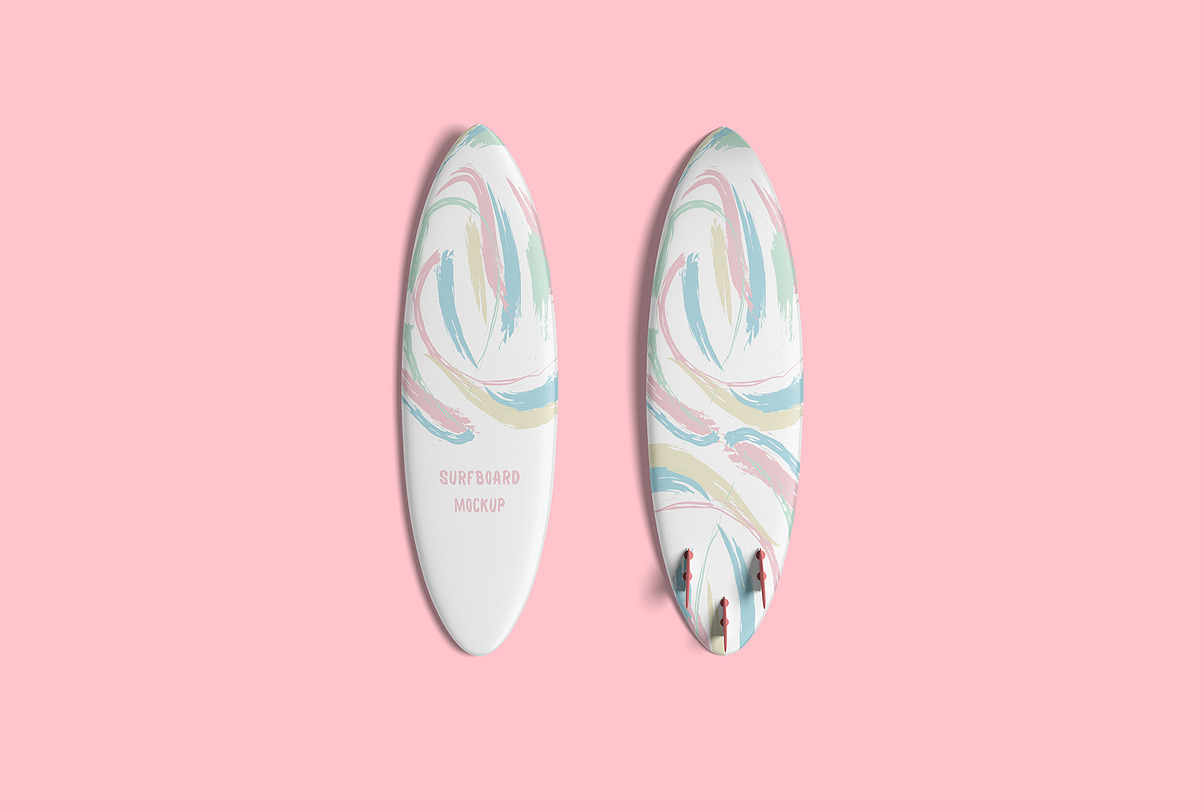 Surfboard Mockup Set, a Product Mockup by zuhraabdullah (Photo 4 of 8)