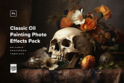 Classic Oil Painting Photo Effects, a Brushes & More by veila.me (Thumbnail 1 of 10)