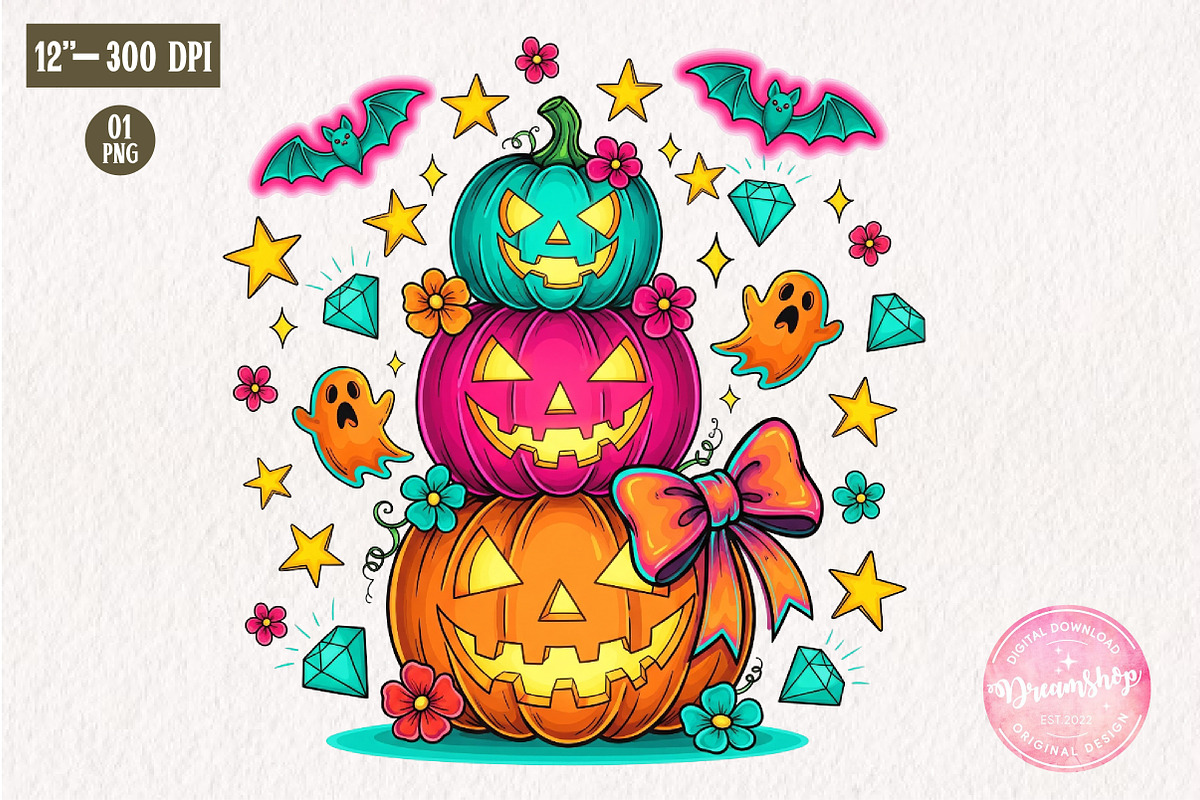 Floral Halloween Ghost Coquette Png, an Icon by CreationArt (Photo 1 of 4)