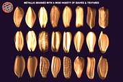 Procreate Maximum Metallic Brush Set, a Brush Add-On by AlwaysBeColoring (Thumbnail 3 of 10)