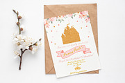 Princess Castle Birthday Invitation, an Invitation Template by mpcprintables (Thumbnail 1 of 3)