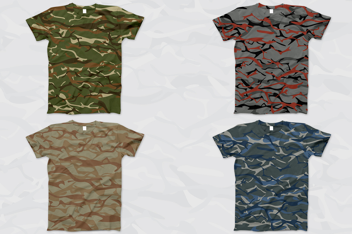 Worm Camouflage Patterns, a Pattern Graphic by 3Y_Design (Photo 4 of 5)